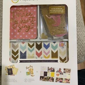 Project Life Card Kit with Gold Accents